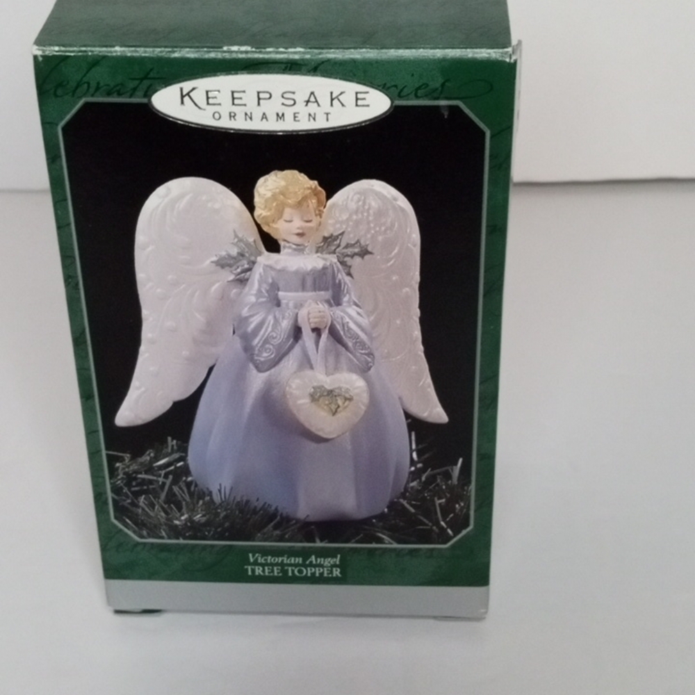 Hallmark Christmas Keepsake Ornament -Victorian Angel Tree Topper 1998, Preowned